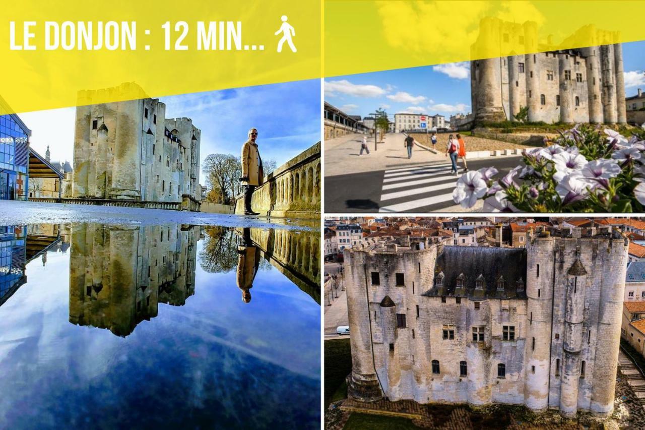 Apartmán Votre Escale - Le Petit Montmartre Niort Exteriér fotografie